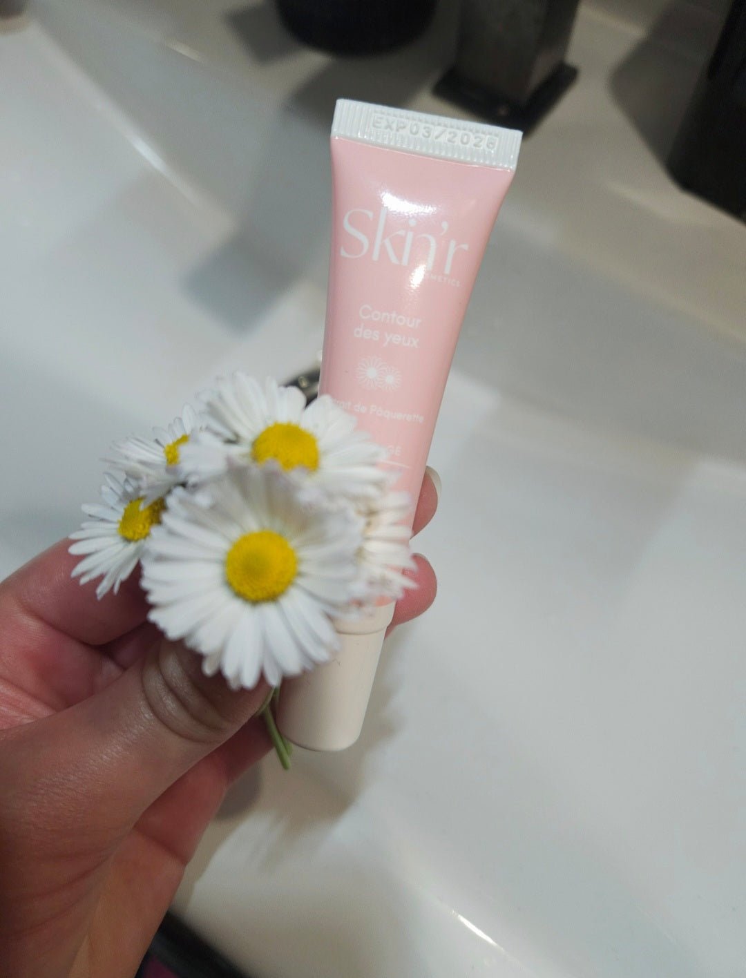 Crème Contour des Yeux - Acide Hyaluronique & Extrait de Pâquerette - Skin'r Cosmetics