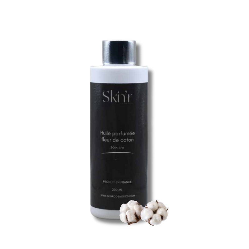 Huile Parfumée Fleur de Coton - Skin'r Cosmetics