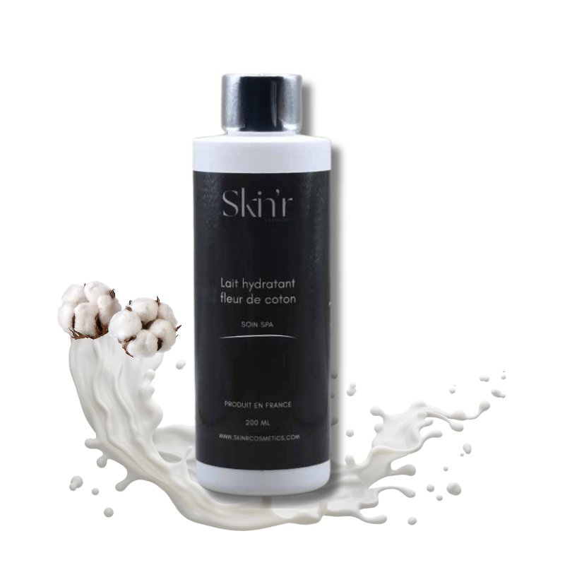 Lait Hydratant Fleur de Coton - Skin'r Cosmetics